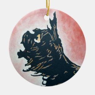 De Cerâmica Ornamento da onça - Toto