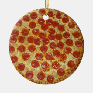 De Cerâmica ornamento da pizza