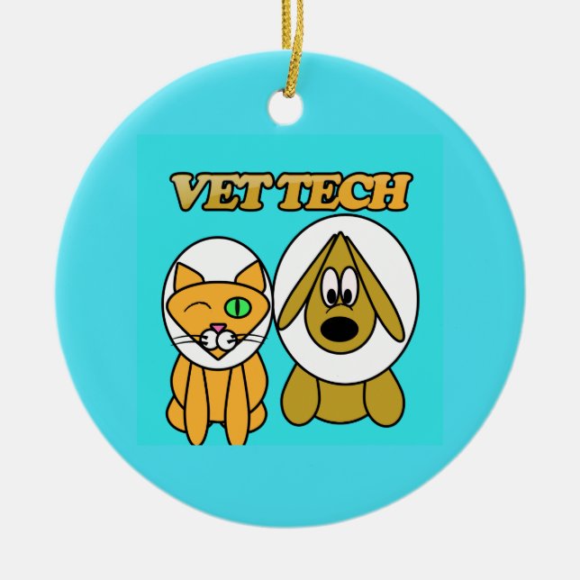 De Cerâmica ornamento da tecnologia do veterinário (Frente)