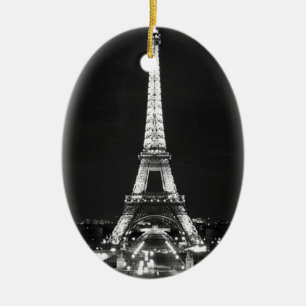 De Cerâmica Ornamento da torre Eiffel