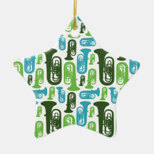 De Cerâmica Ornamento da tuba