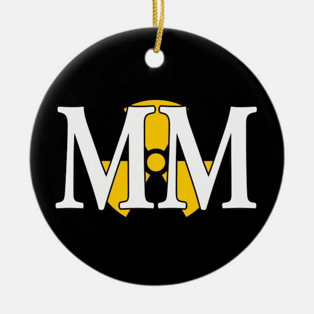 De Cerâmica Ornamento das armas nucleares do milímetro (Frente)