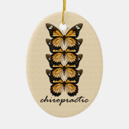 De Cerâmica Ornamento das borboletas da quiroterapia