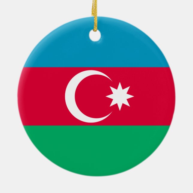 De Cerâmica Ornamento do Azerbaijão (Traseira)