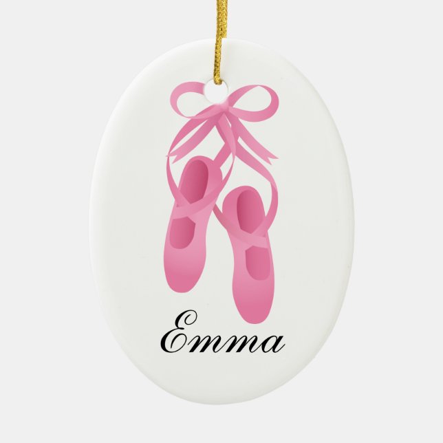 De Cerâmica Ornamento do balé (Frente)