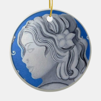 De Cerâmica Ornamento do cameo