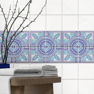De Cerâmica Ornamento do Canto do Azulejo Mosaico Grego