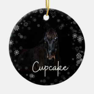 De Cerâmica Ornamento do cupcake