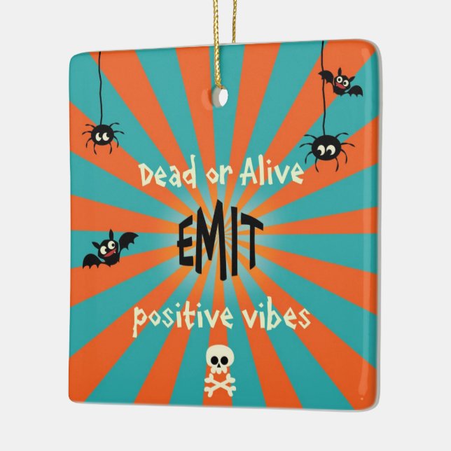 De Cerâmica Ornamento do Dia das Bruxas Bonito (Esquerda)