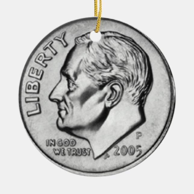 De Cerâmica Ornamento do dinheiro (Frente)