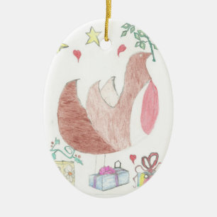 De Cerâmica Ornamento do feriado