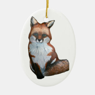 De Cerâmica Ornamento do Fox