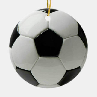 De Cerâmica Ornamento do futebol