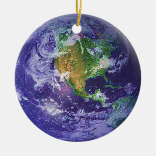De Cerâmica Ornamento do globo