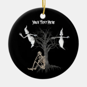 De Cerâmica Ornamento do Halloween para Fantasmas Bonitos