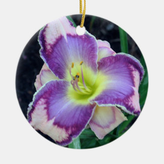 De Cerâmica Ornamento do hemerocallis