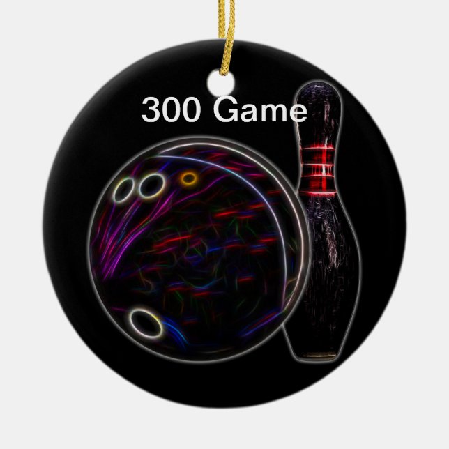 De Cerâmica Ornamento do jogo Ball & Pin 300 (Frente)