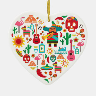 De Cerâmica Ornamento do México - SRF