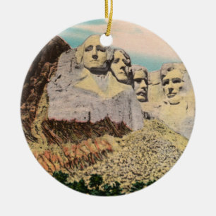 De Cerâmica Ornamento do Monte Rushmore