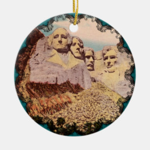 De Cerâmica Ornamento do Monte Rushmore