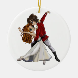 De Cerâmica Ornamento do Nutcracker do Anime