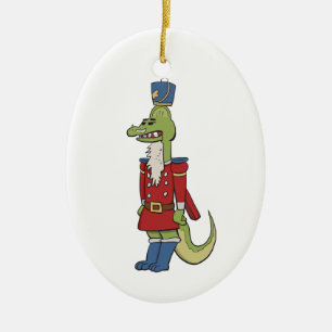 De Cerâmica Ornamento do Nutcracker do dinossauro