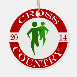 De Cerâmica Ornamento do país transversal - 2014