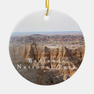 De Cerâmica Ornamento do Parque Nacional das Badlands