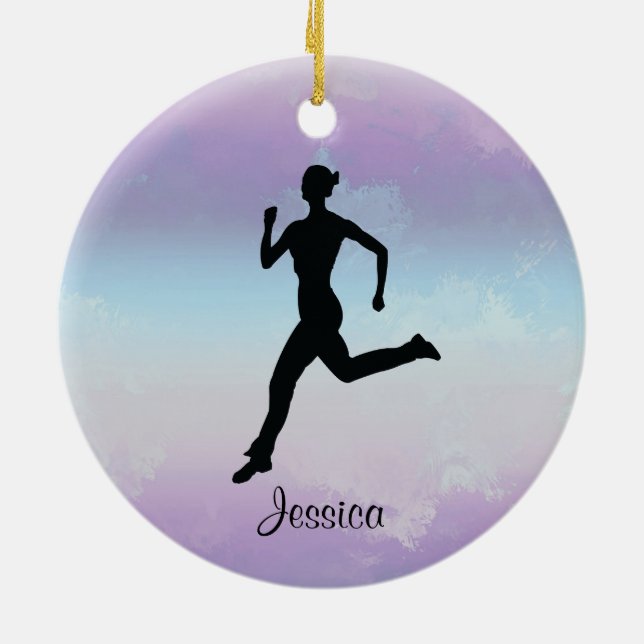 De Cerâmica Ornamento do Runner Jogger (Traseira)