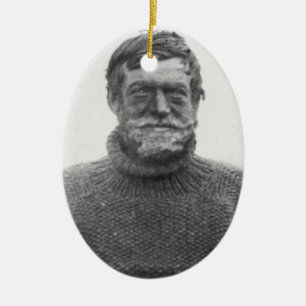 De Cerâmica ornamento do shackleton - 2 imagens
