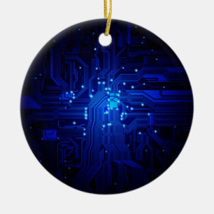 De Cerâmica ornamento do tema da tecnologia