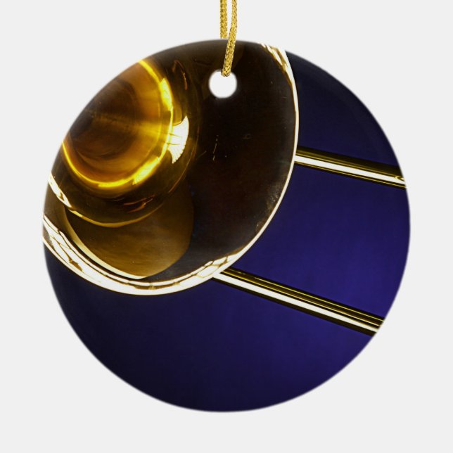 De Cerâmica Ornamento do Trombone (Frente)