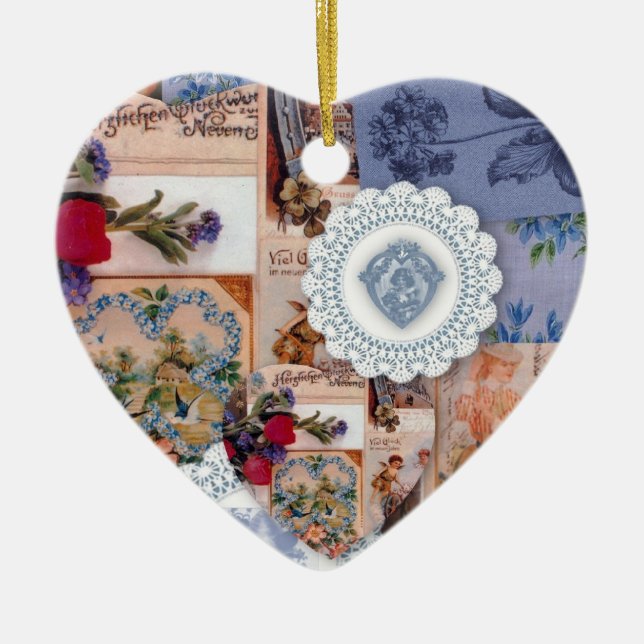 De Cerâmica Ornamento do Victorian (Frente)