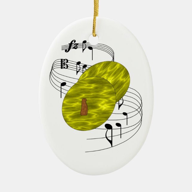 De Cerâmica Ornamento dos pratos (Frente)