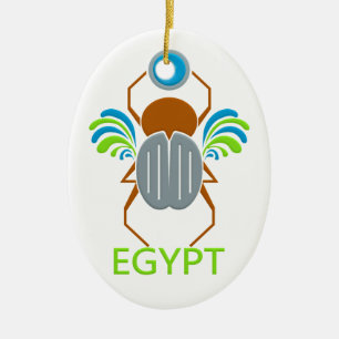 De Cerâmica ornamento EGYPT - personalizar