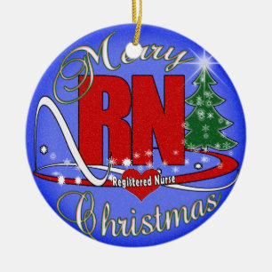 DE CERÂMICA ORNAMENTO - ENFERMEIRA DO RN - FELIZ NATAL