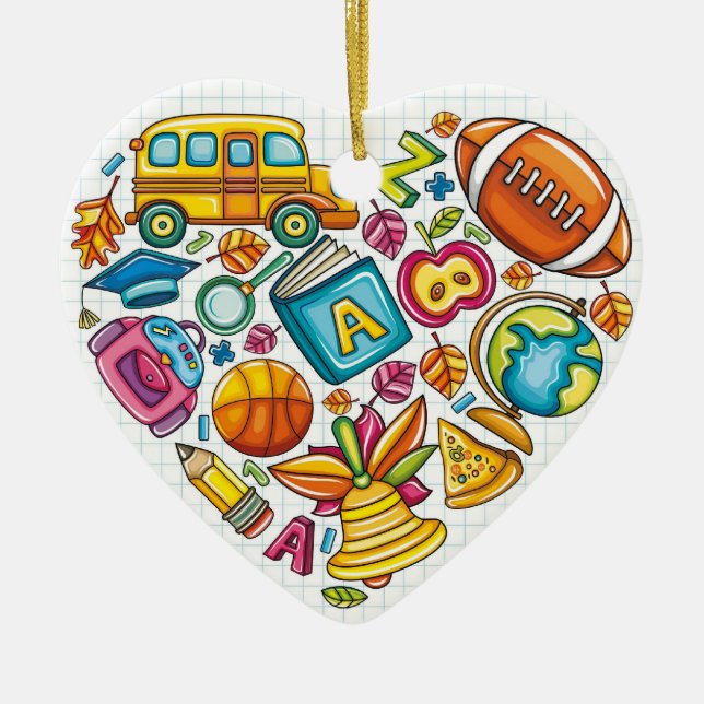 De Cerâmica Ornamento escolar - SRF (Frente)