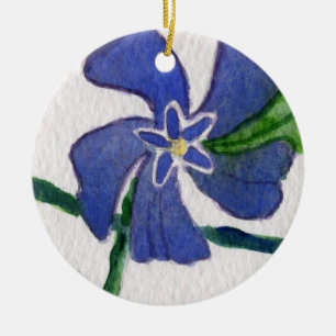 De Cerâmica Ornamento Floral