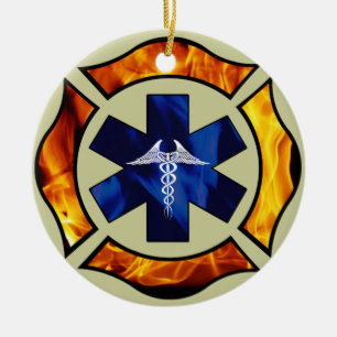 De Cerâmica Ornamento Fogo-EMS