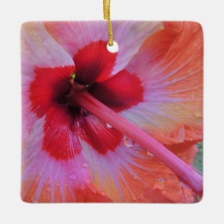 De Cerâmica Ornamento Hibiscus Havaiano