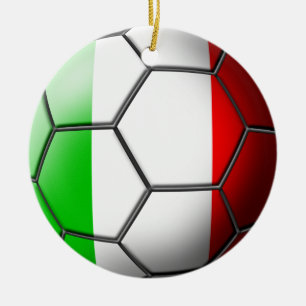 De Cerâmica Ornamento italiano do futebol