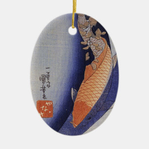 De Cerâmica Ornamento japonês Vintage