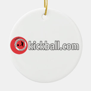 De Cerâmica Ornamento - Kickball.com Wordmark