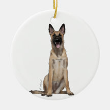 Ornamento Malinois Belga