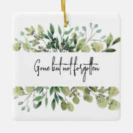 De Cerâmica Ornamento Memorial Personalizado