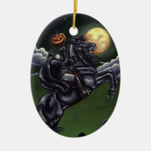 De Cerâmica ornamento oco sonolento da pintura