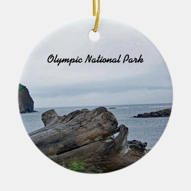 De Cerâmica Ornamento olímpico do parque nacional (Frente)