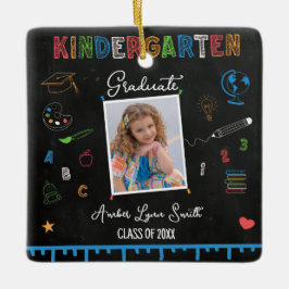 De Cerâmica Ornamento para Graduação do Qualkboard Kindergarte