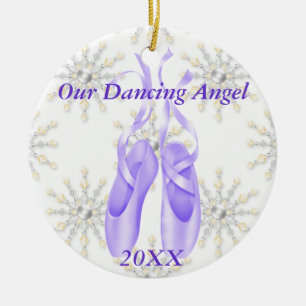De Cerâmica Ornamento personalizado 2012 do balé/dança