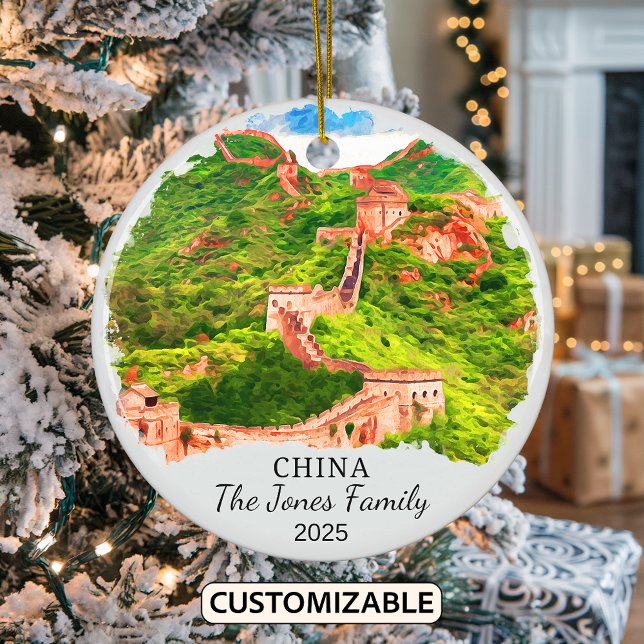 De Cerâmica Ornamento Personalizado da China, Presente Persona (Criador carregado)